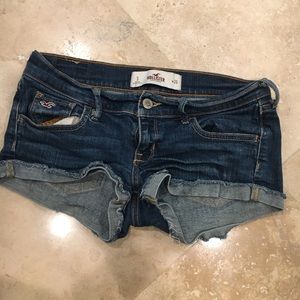 Hollister short jean shorts